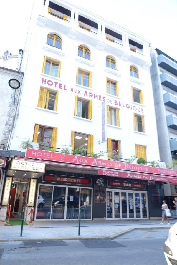 Hotel Aux Armes De Belgique Lourdes Exterior foto
